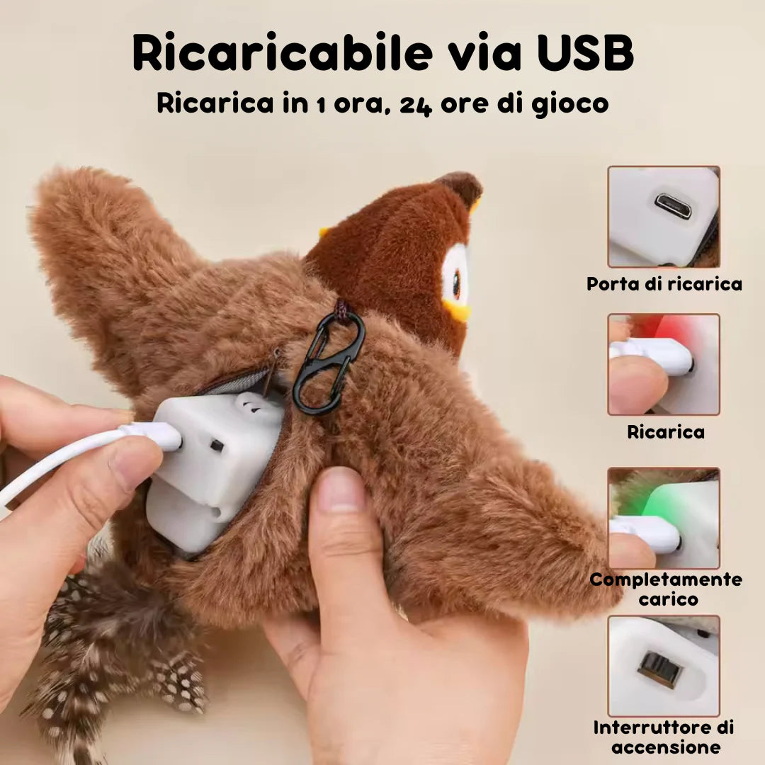 Piumino Pazzerello - il divertimento chef frullare i baffi di gioia